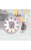 LABUBU TABAK BARDAK SET 8'Lİ
